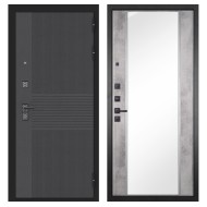 Гранит Гранж, панель 051 зеркало Бетон светлый 16 мм