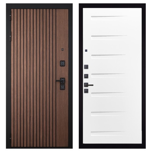 Гранит Шторм, панель 081 Белый Горизонт 10 мм