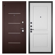 Гранит М2 Люкс, панель 063 Роял Вуд белая со структурой 12 мм