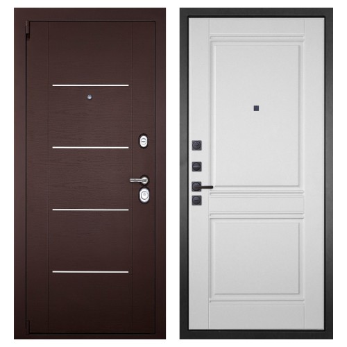 Гранит М2 Люкс, панель 063 Роял Вуд белая со структурой 12 мм