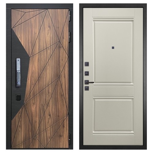 Гранит Континент Смарт, панель 064 Роял Вуд светлая со структурой 12 мм