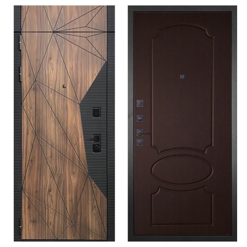 Гранит Континент с фрамугой, панель 007 Венге 6 мм