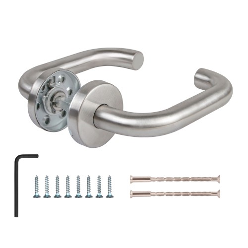 Ручка Fuaro (Фуаро) раздельная R.DSS201-0203/19 (9х125 мм) INOX 201 