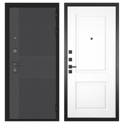 Гранит Гранж, панель 035 Белая классика 12 мм