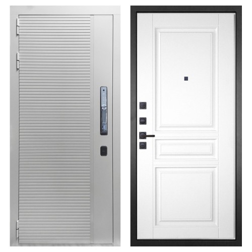 Гранит Пиано Смарт Белая, панель 018 Белый 16 мм