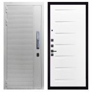 Гранит Пиано Смарт Белая, панель 081 Белый Горизонт 10 мм