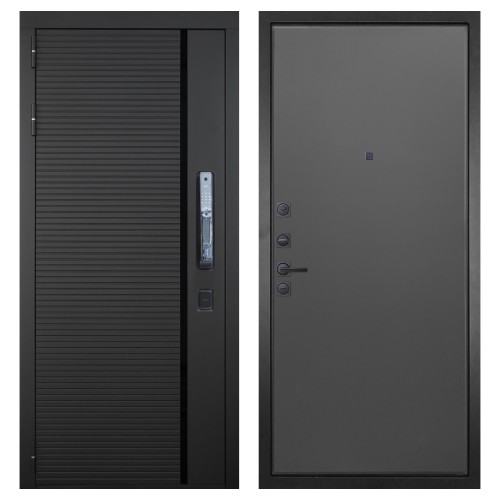 Гранит Пиано Смарт, панель 077 графит нубук 12 мм