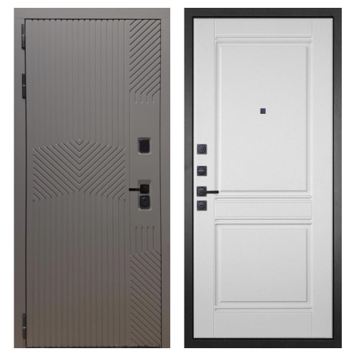 Гранит Нанорельеф, панель 063 Роял Вуд белая со структурой 12 мм