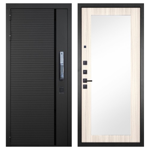 Гранит Пиано Смарт, панель 026 зеркало Лиственница 10 мм