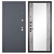 Гранит Ультра C3, панель 051 зеркало Бетон светлый 16 мм