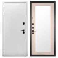 Гранит Вайт, панель 014 зеркало Капучино 16 мм