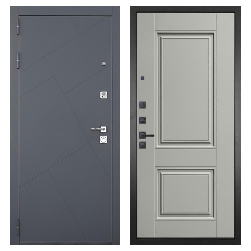 Гранит Ультра C3, панель 068 Две филенки силк маус 12 мм