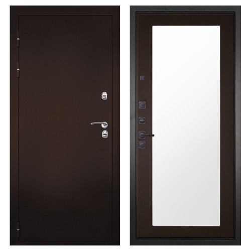 Гранит Терморазрыв, панель 011 зеркало Венге 16 мм