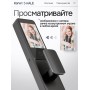 Входная дверь Пиано Смарт 2.0 панель 10 - Серый рельеф софт
