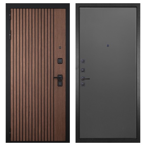 Гранит Шторм, панель 077 графит нубук 12 мм