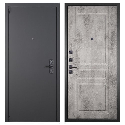 Гранит Эксклюзив, панель 043 Бетон светлый 12 мм