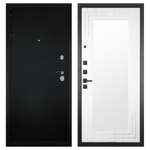 Гранит Ультра 8, панель 019 зеркало Белый ясень 16 мм