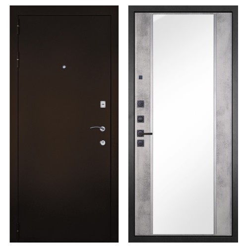 Гранит М1, панель 051 зеркало Бетон светлый 16 мм