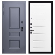 Гранит Сибирь, панель 081 Белый Горизонт 10 мм