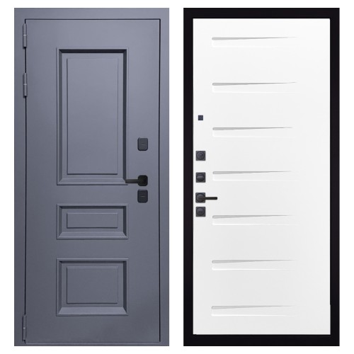 Гранит Сибирь, панель 081 Белый Горизонт 10 мм