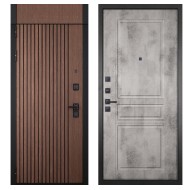 Гранит Шторм с фрамугой, панель 043 Бетон светлый 12 мм