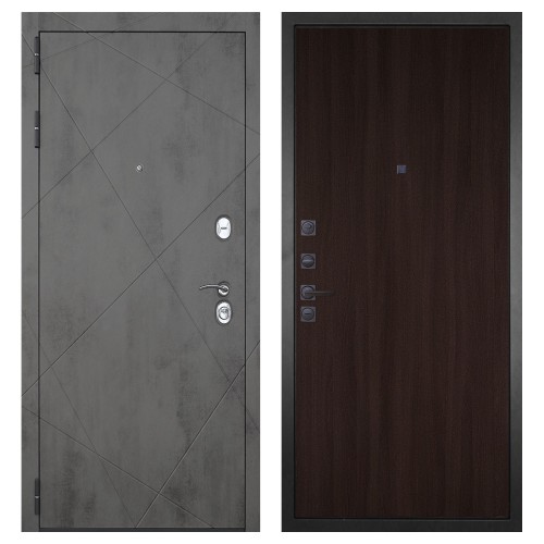 Гранит Дуэт, панель 002 Темный 6 мм