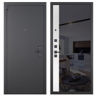 Гранит Эксклюзив, панель 091 зеркало макси бок тонированное черное 10 мм