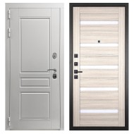 Гранит Лира Белая, панель 030 царга Сандал светлая 16 мм