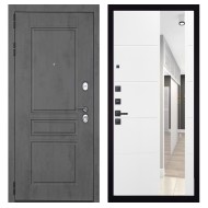 Гранит Лира, панель 083 Белый софт зеркало 10 мм