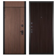 Гранит Шторм с фрамугой, панель 002 Темный 6 мм