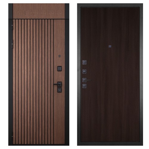 Гранит Шторм с фрамугой, панель 002 Темный 6 мм