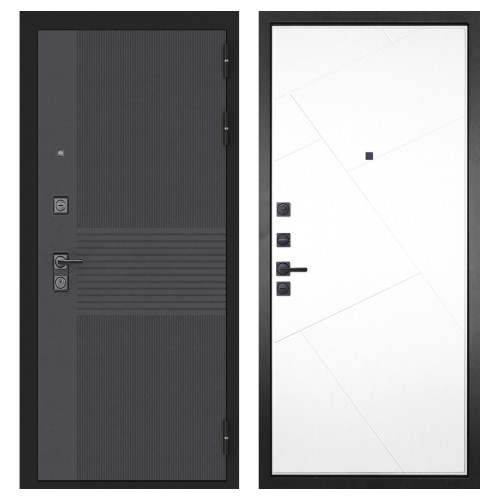 Гранит Гранж, панель 029 Белая 10 мм