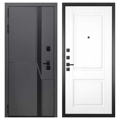 Гранит НаноБлэк лайн, панель 035 Белая классика 12 мм