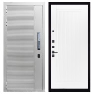 Гранит Пиано Смарт Белая, панель 082 Белый софт рельеф 10 мм