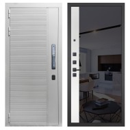 Гранит Пиано Смарт Белая, панель 091 зеркало макси бок тонированное черное 10 мм