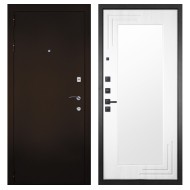 Гранит М1, панель 019 зеркало Белый ясень 16 мм