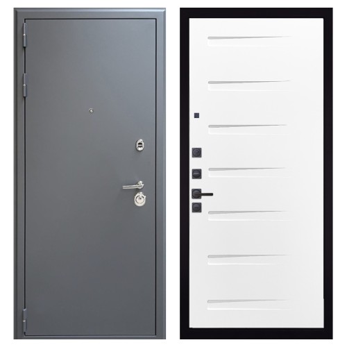 Гранит 7024, панель 081 Белый Горизонт 10 мм