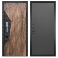 Гранит Континент Смарт, панель 077 графит нубук 12 мм