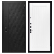 Гранит Симметрия, панель 082 Белый софт рельеф 10 мм