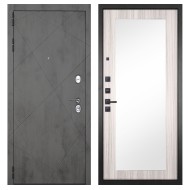 Гранит Дуэт, панель 032 зеркало Сандал светлый 12 мм