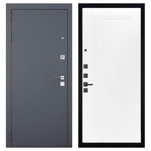 Гранит Ультра C3, панель 082 Белый софт рельеф 10 мм