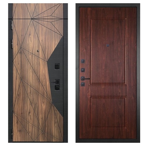 Гранит Континент с фрамугой, панель 057 Мореная береза 12 мм