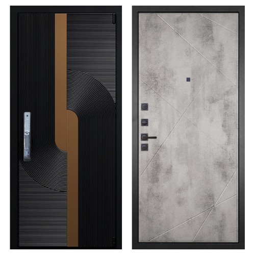 Гранит Смарт Люкс, панель 044 Бетон светлый 12 мм