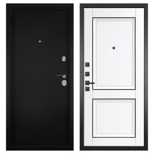 Гранит М8, панель 070 Две филенки с молдингом белый матовый 12 мм