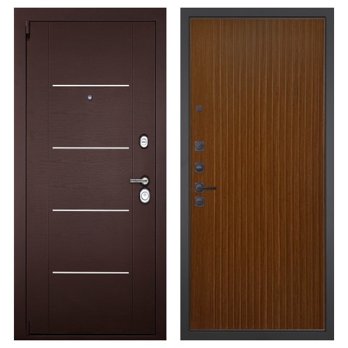 Гранит М2 Люкс, панель 087 Дуб кантри темный с фрезеровкой 10 мм