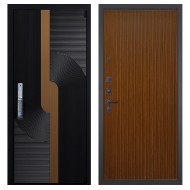 Гранит Смарт Люкс, панель 087 Дуб кантри темный с фрезеровкой 10 мм