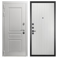 Гранит Лира Белая, панель 076 пиано вертикальная 12 мм