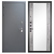 Гранит 7024, панель 051 зеркало Бетон светлый 16 мм