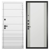 Гранит Роял белая NEW, панель 069 Макси зеркало силк маус 16 мм