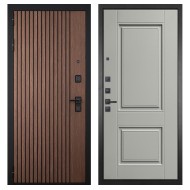 Гранит Шторм, панель 068 Две филенки силк маус 12 мм